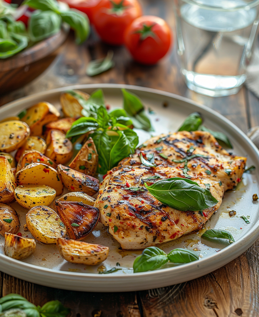 grilled chicken margherita