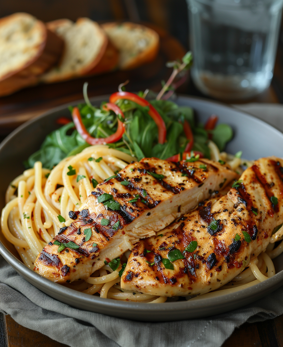grilled chicken pasta