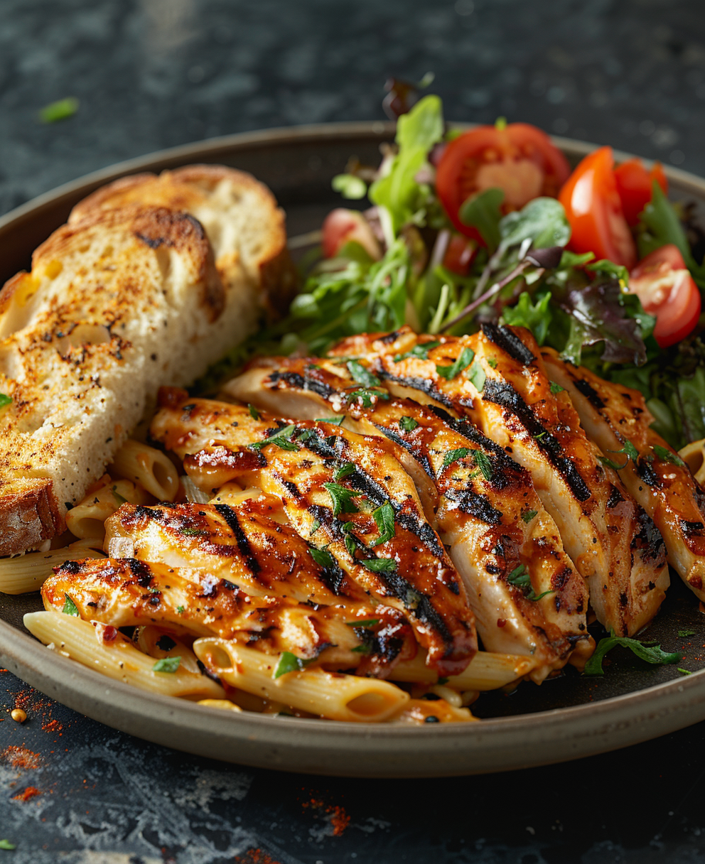 grilled chicken pasta