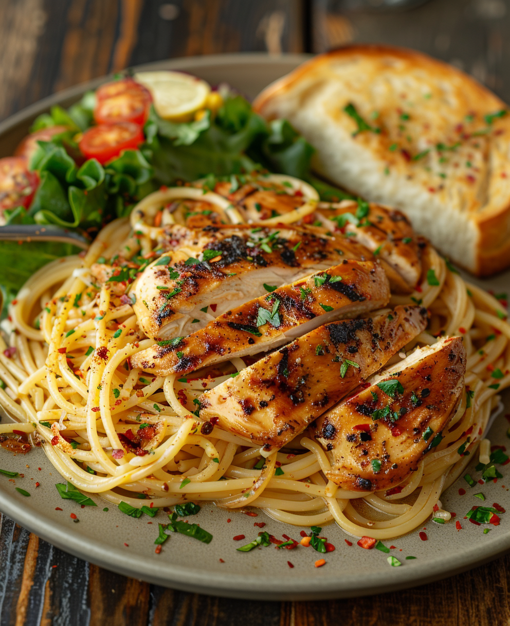 grilled chicken pasta