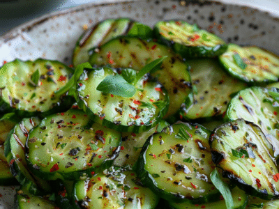 Grilled Cucumber: The Secret to a Smoky, Flavor-Packed Delight
