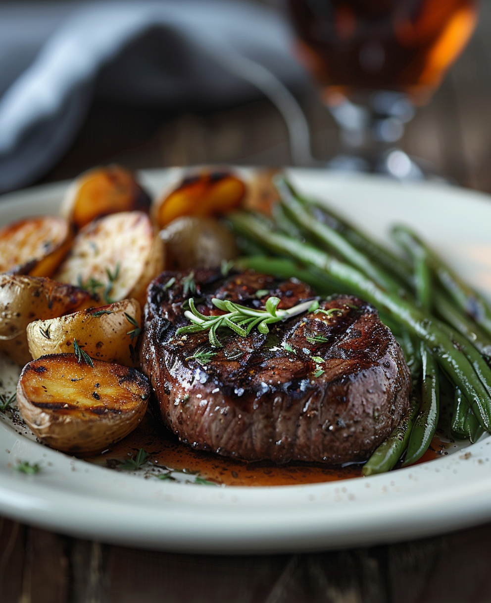 grilled filet mignon