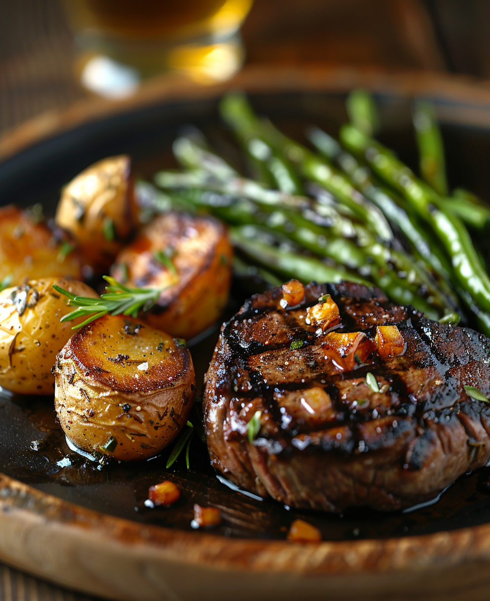 grilled filet mignon