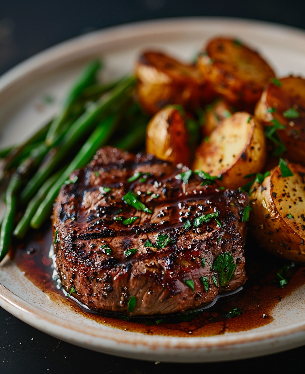 grilled filet mignon