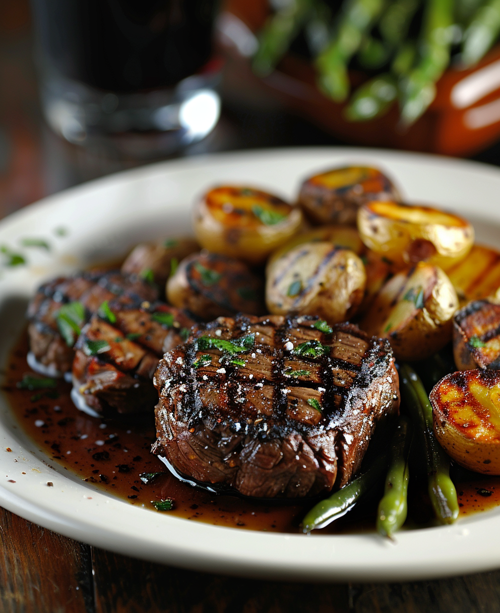 grilled filet mignon