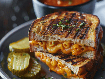 Grilled Mac and Cheese Sandwich: The Ultimate Comfort Delight