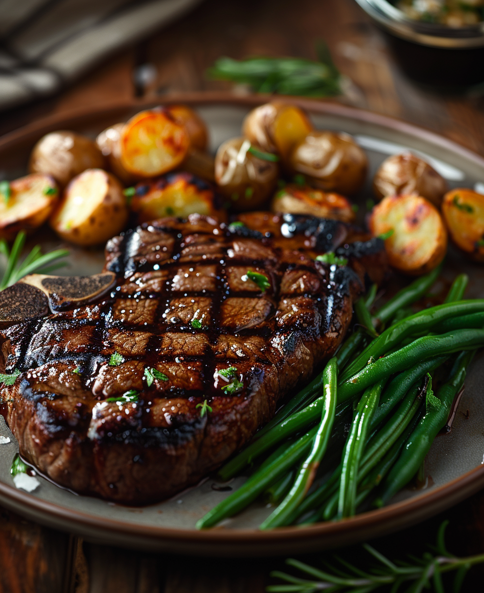 grilling ribeye steaks