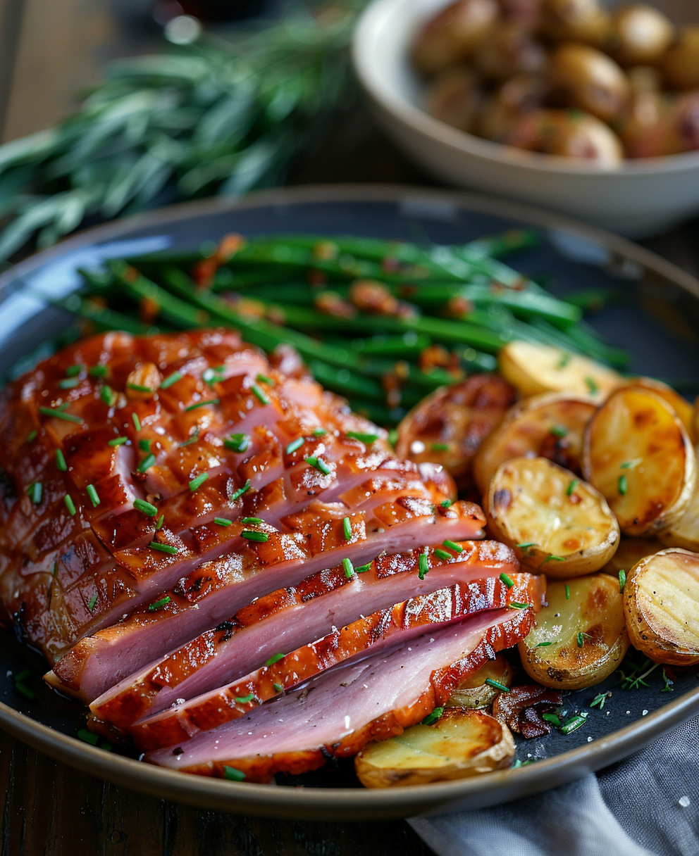 how do you cook a ham steak