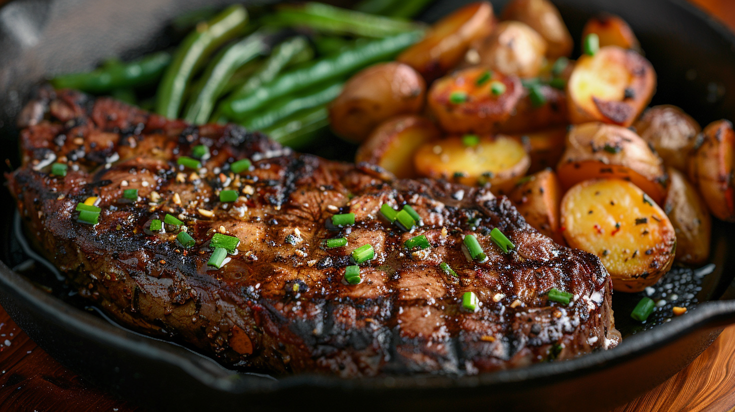 how to cook a steak in a cast iron