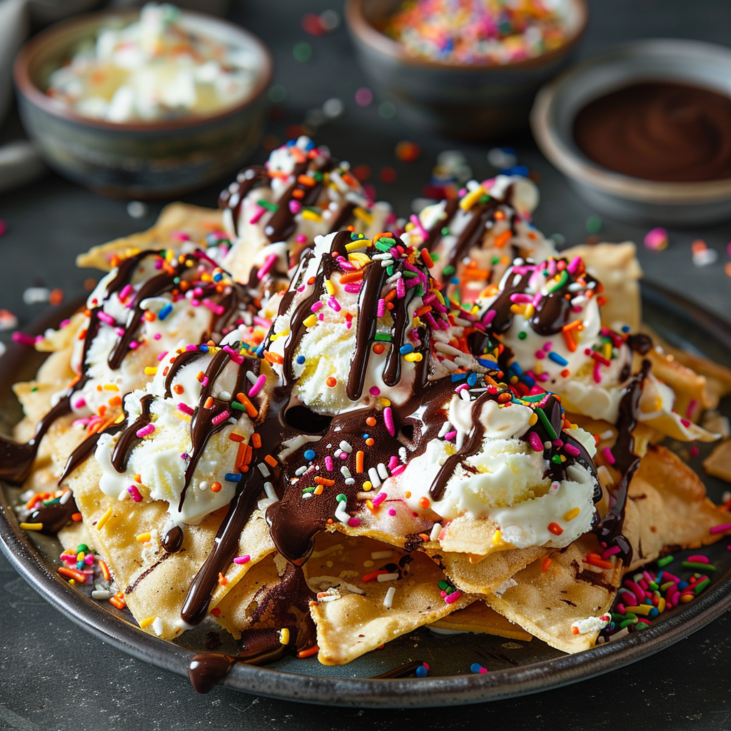 ice cream nachos