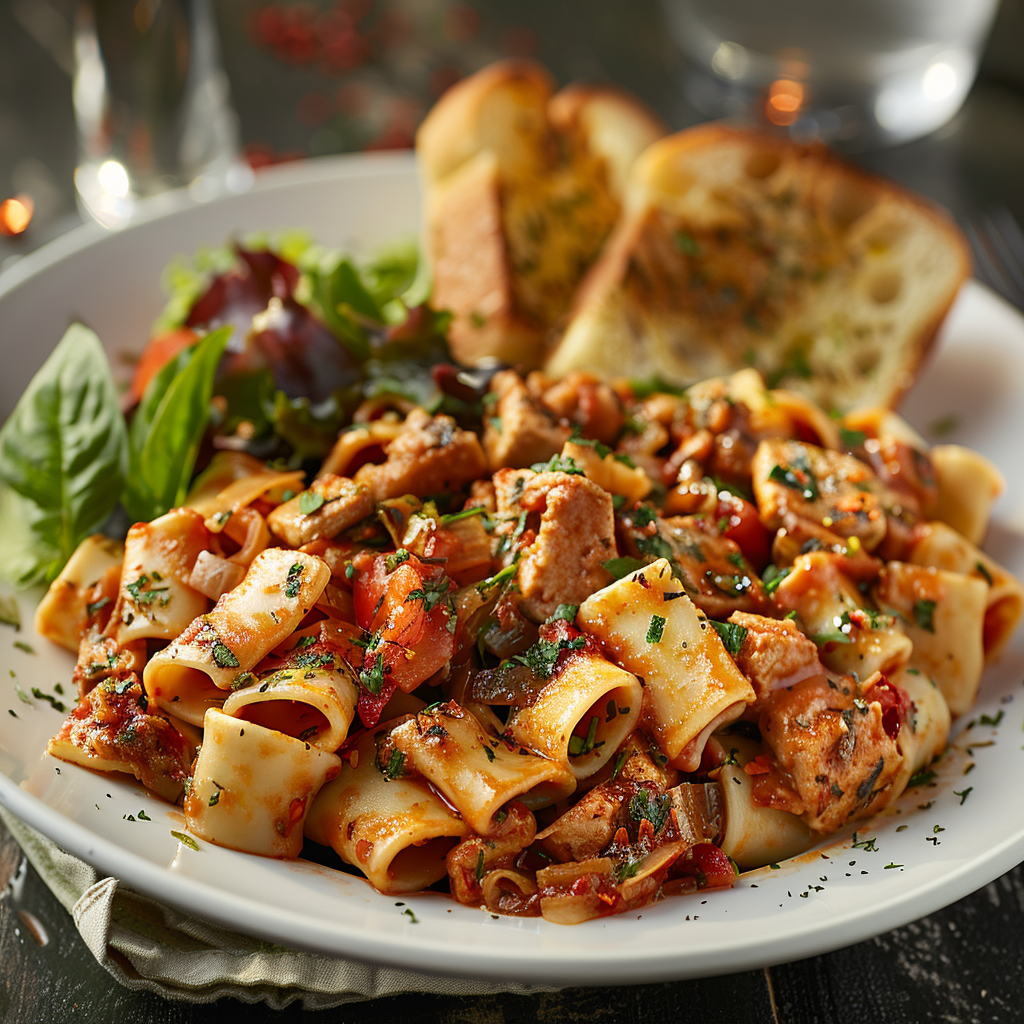 italian drunken noodles recipe