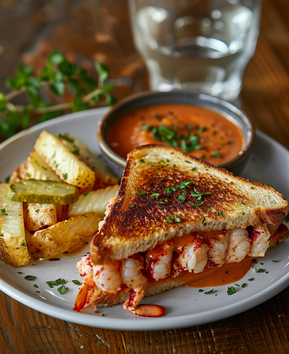 lobster grilled cheese