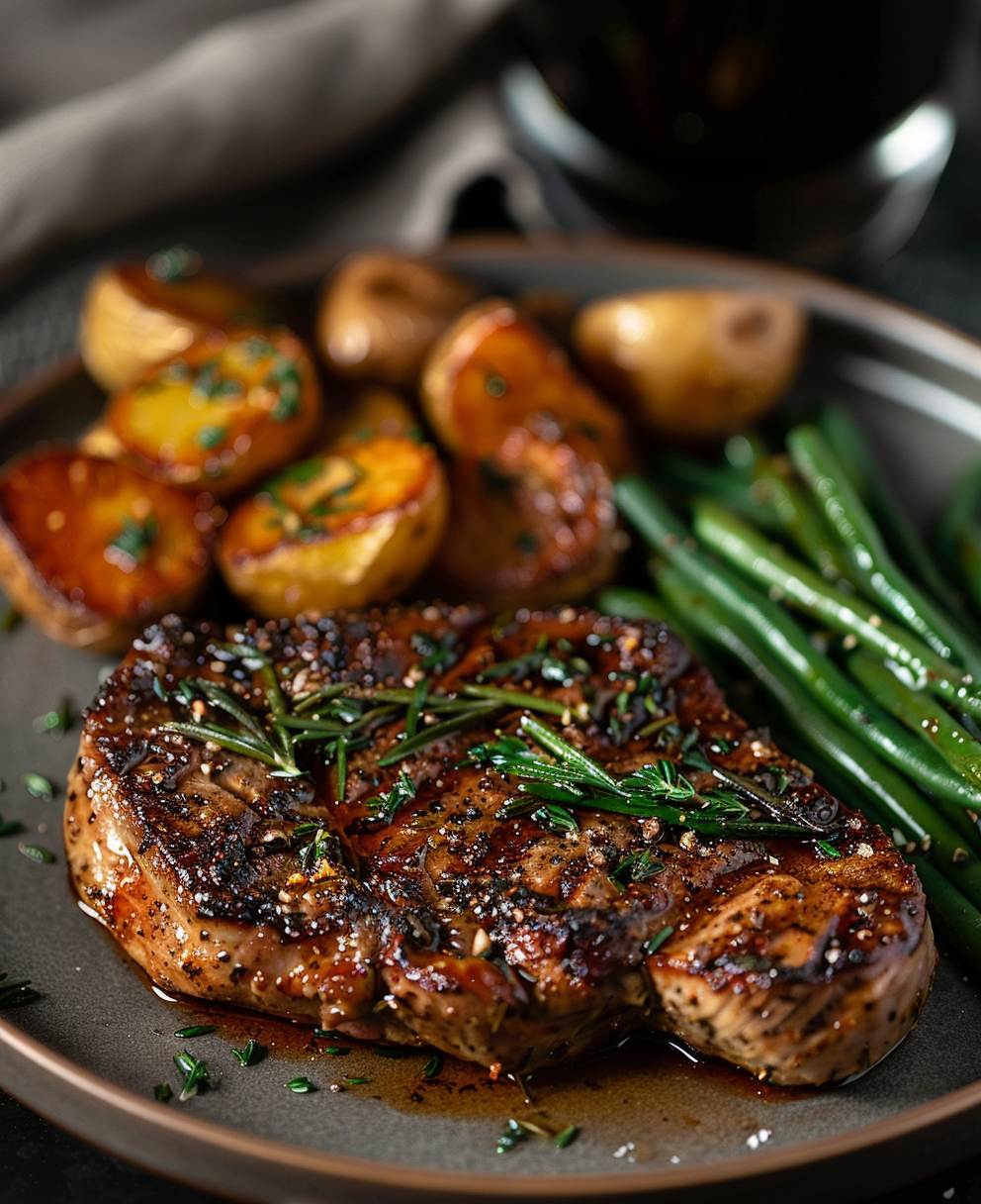 pork steak in air fryer