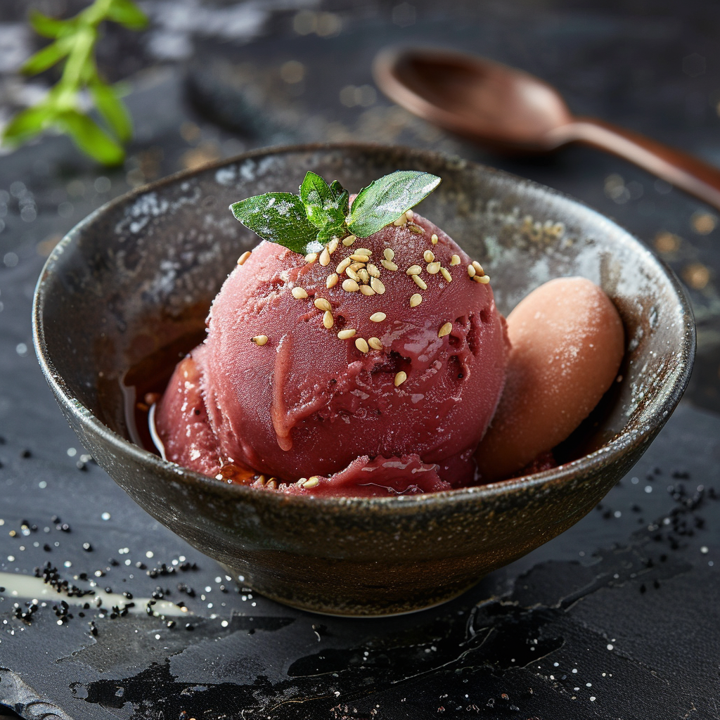 red bean ice cream