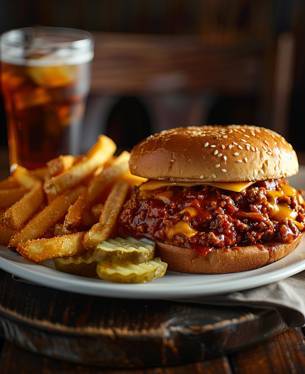 sloppy joe grilled cheese