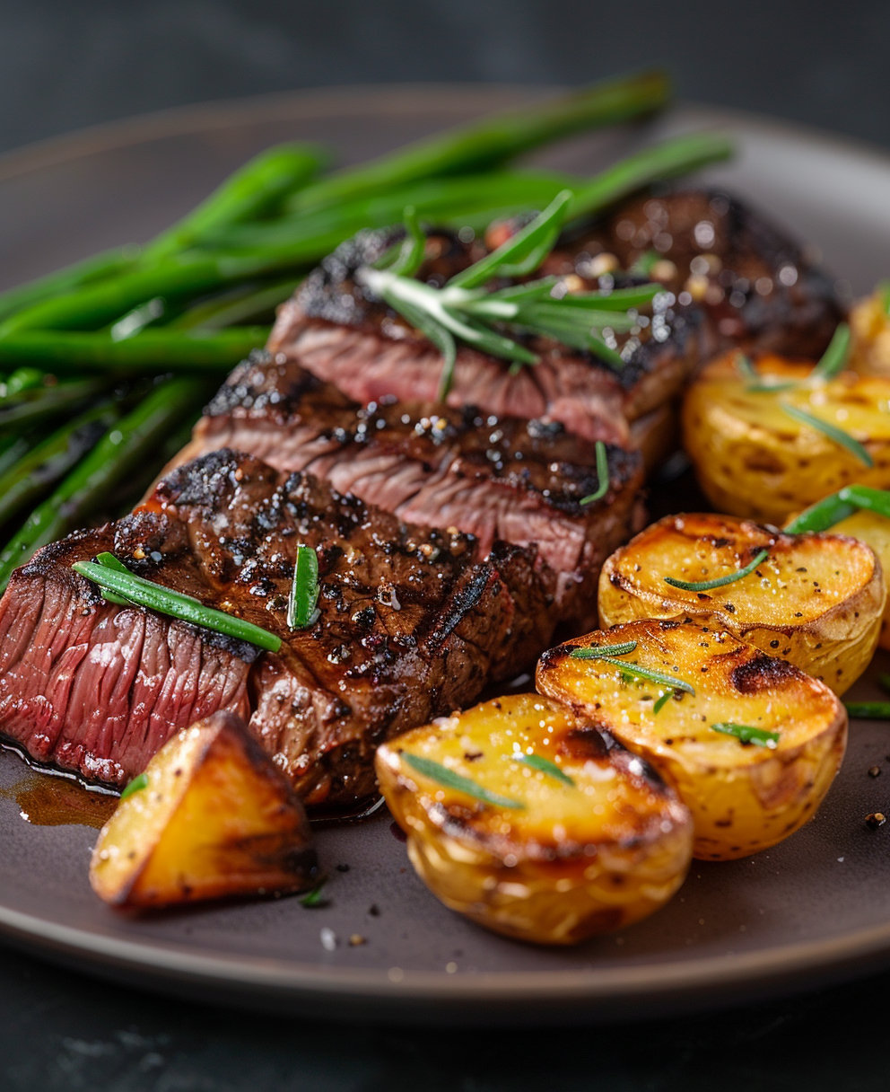 sous vide strip steak