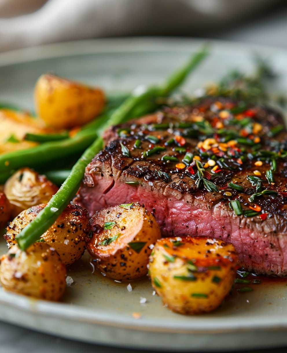 sous vide strip steak