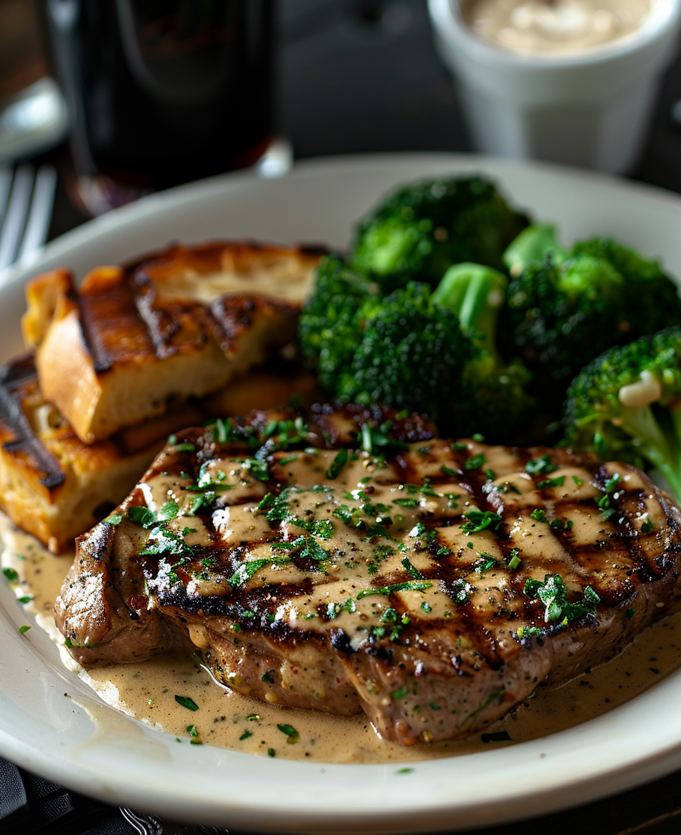 steak alfredo recipe
