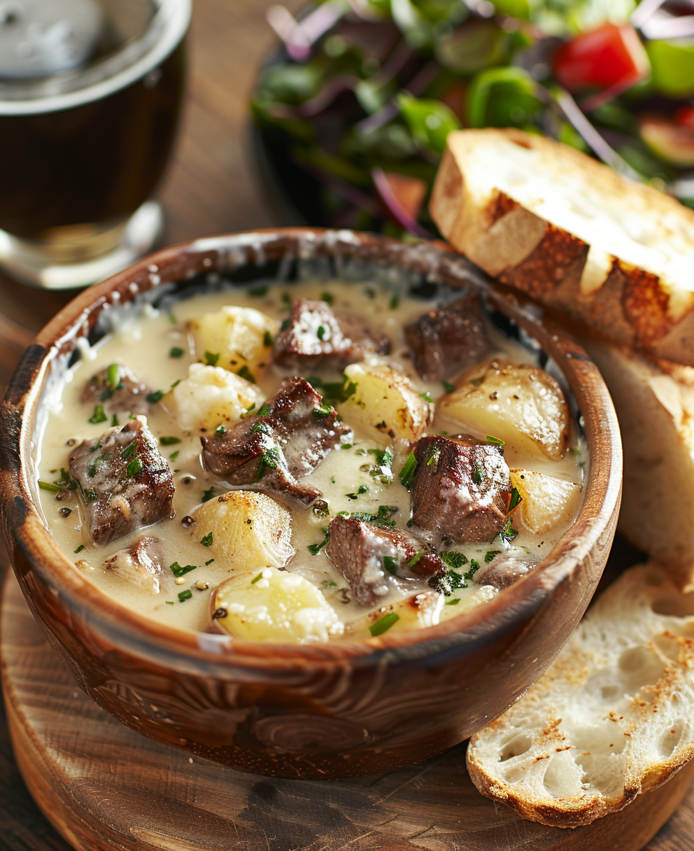 steak and potato soup