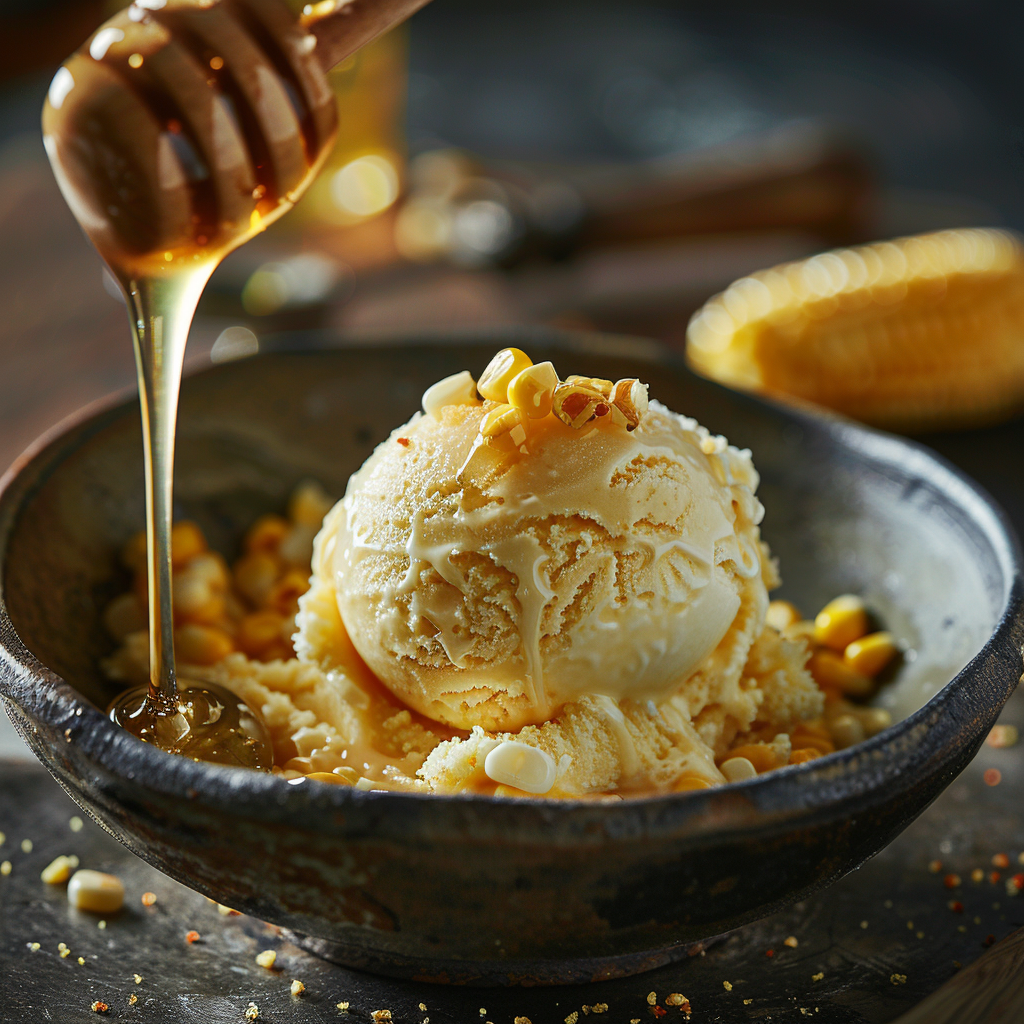 sweet corn ice cream