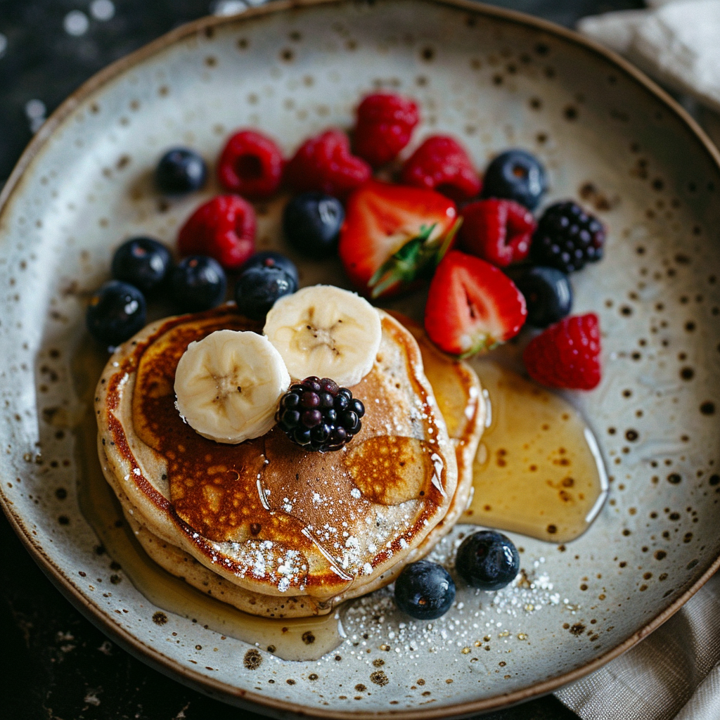 AIP Banana Coconut Pancakes