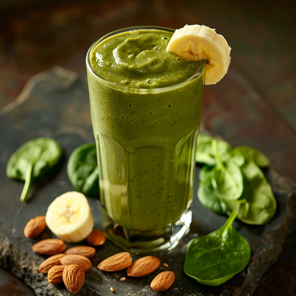 AIP Breakfast Smoothie with Mango and Spinach