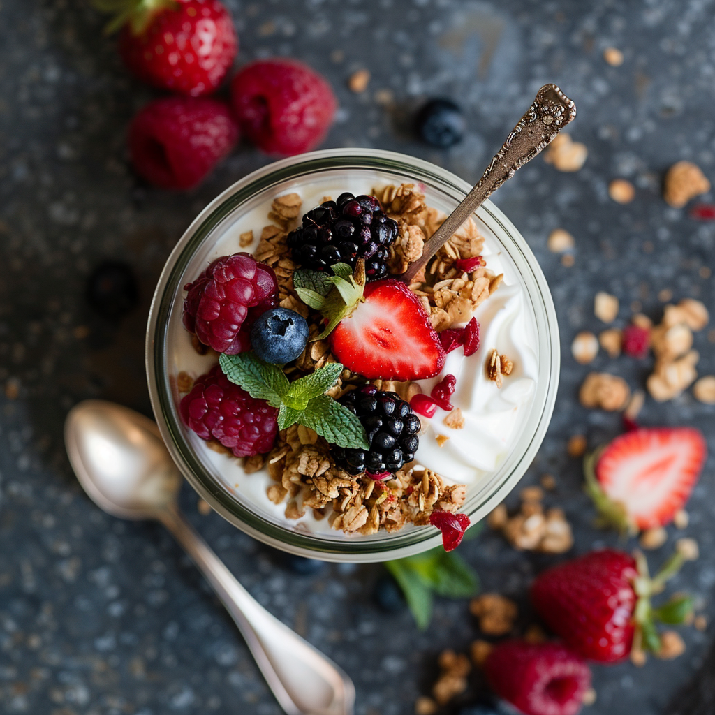 AIP Coconut Yogurt Parfait with Berries