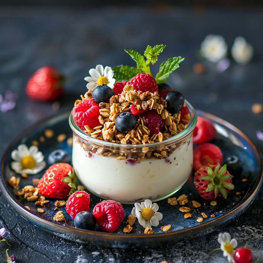 AIP Coconut Yogurt Parfait with Berries