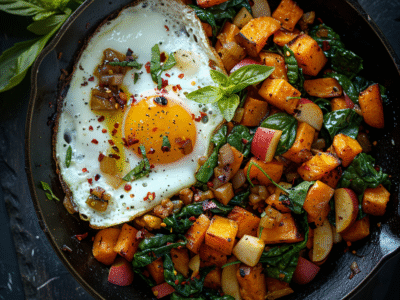 AIP Sweet Potato Breakfast Hash with Apple: Delicious & Nutritious Start