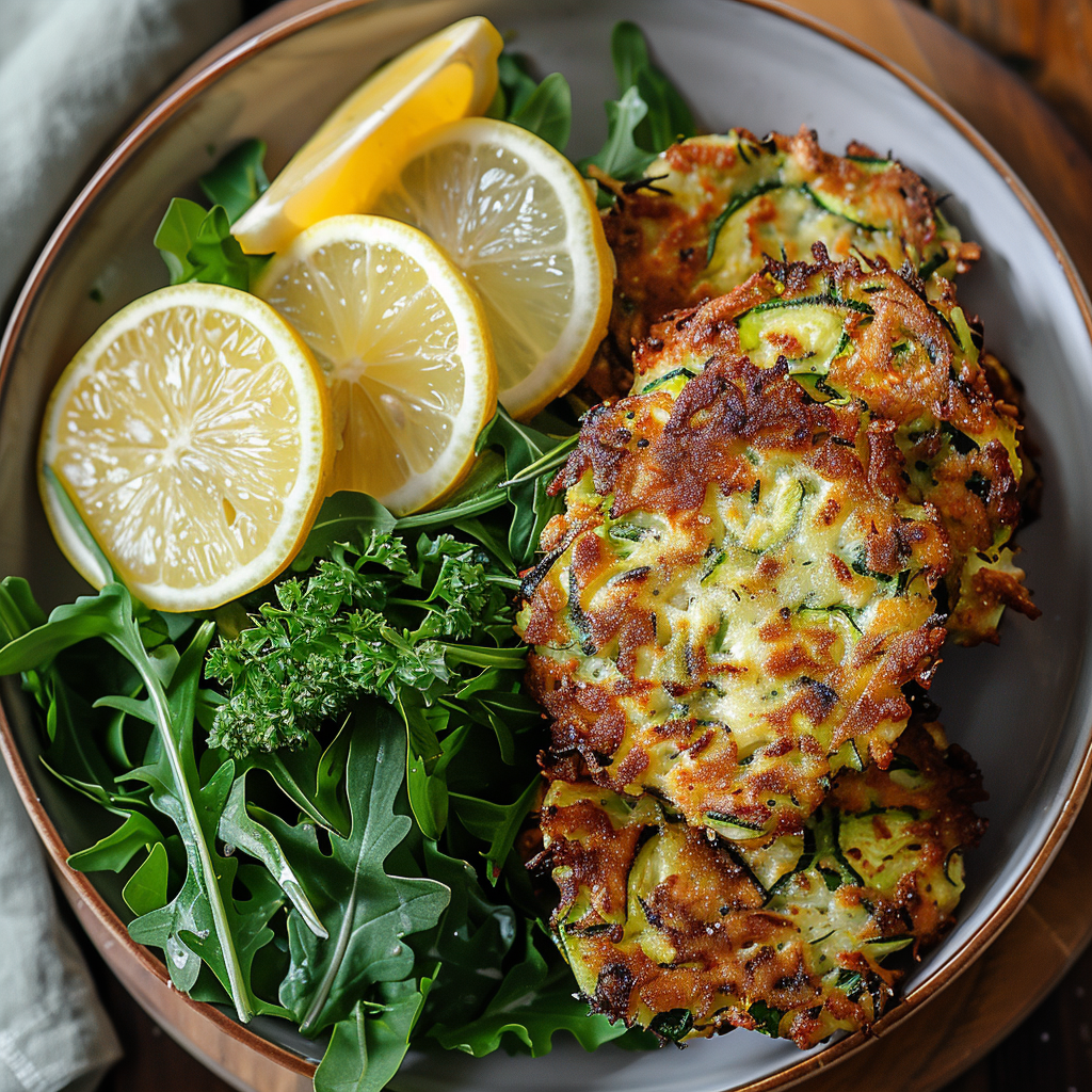 AIP Zucchini Fritters with Coconut Flour