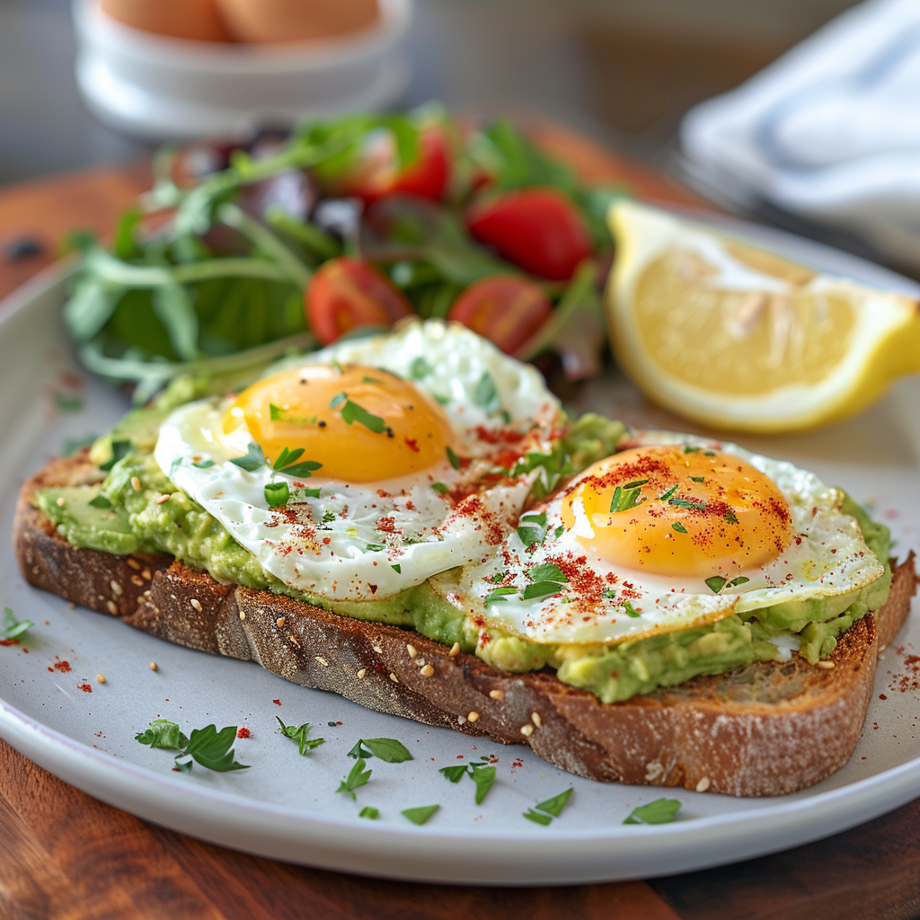 Avocado Toast with Eggs