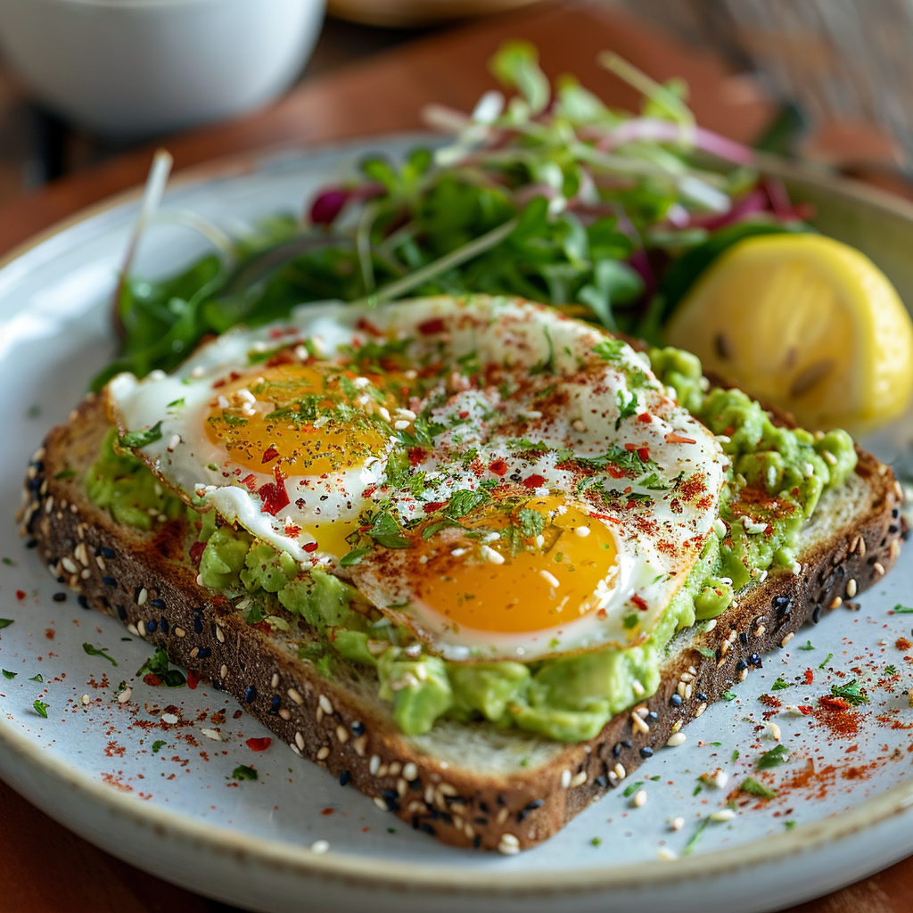 Avocado Toast with Eggs