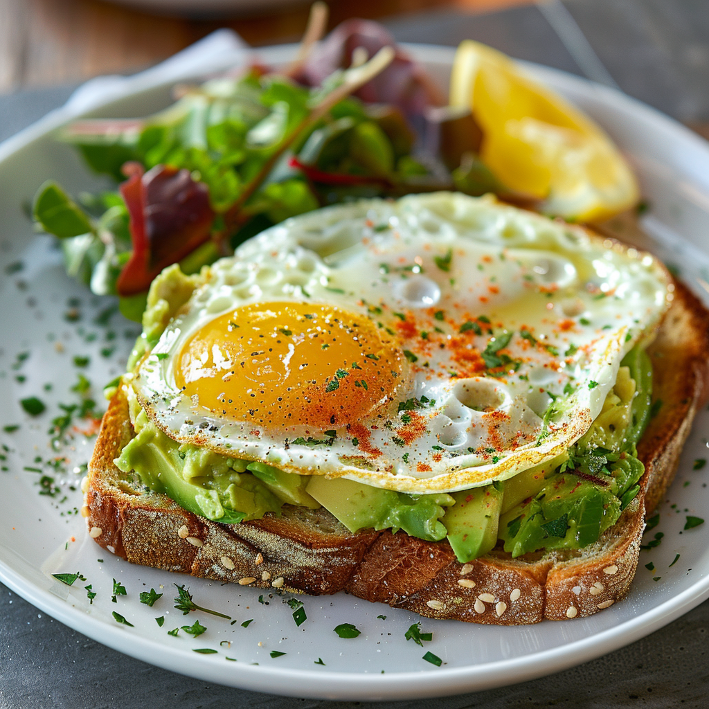 Avocado Toast with Eggs
