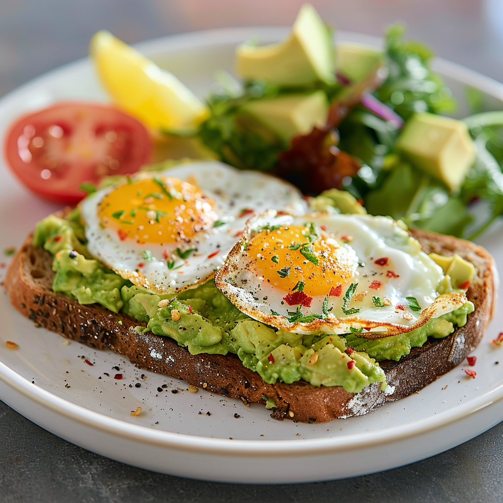 Avocado Toast with Eggs
