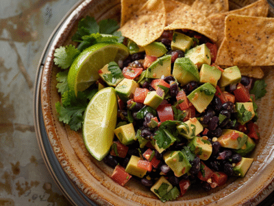 Avocado and Black Bean Salad: Refreshing & Healthy Recipe
