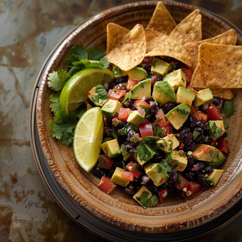 Avocado and Black Bean Salad