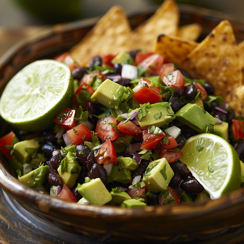 Avocado and Black Bean Salad