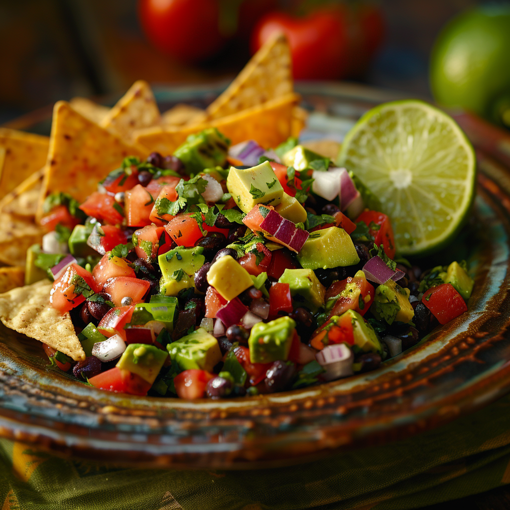 Avocado and Black Bean Salad