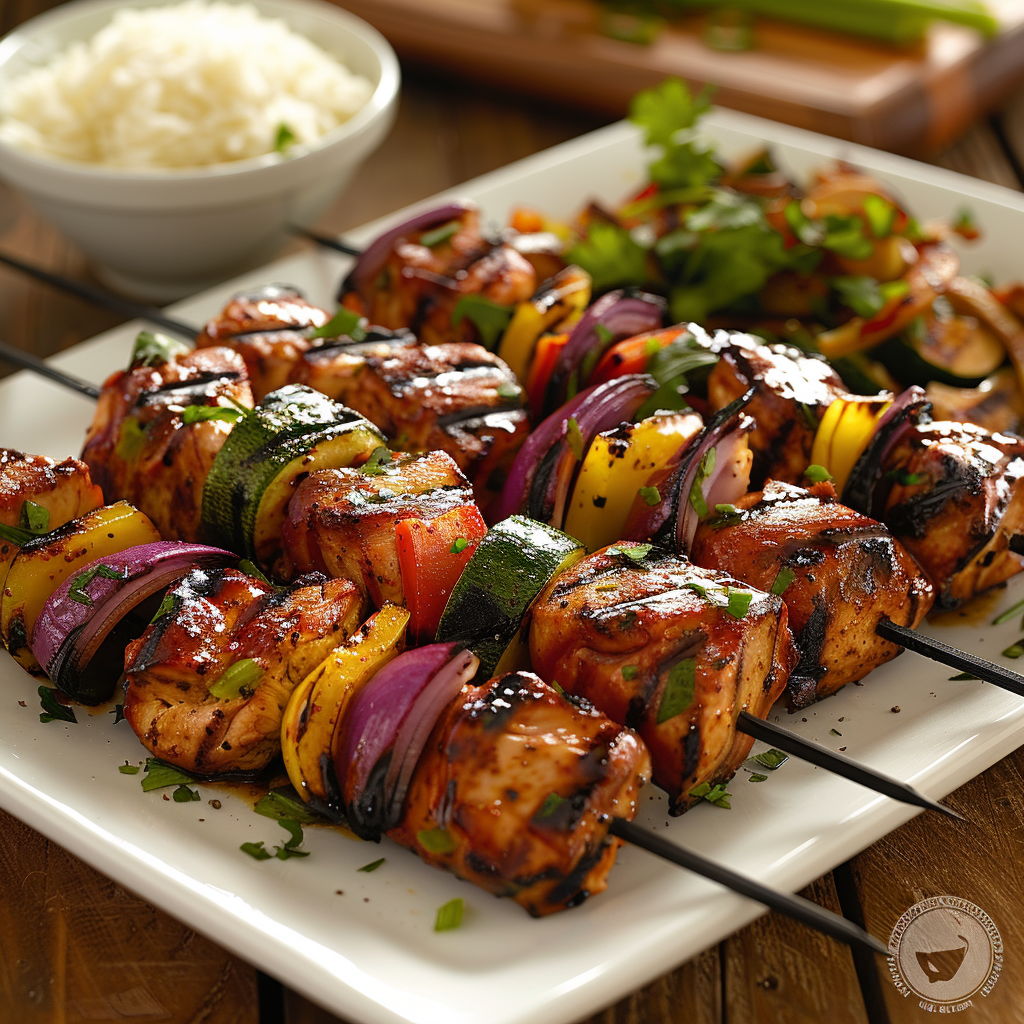 BBQ Chicken Kabobs
