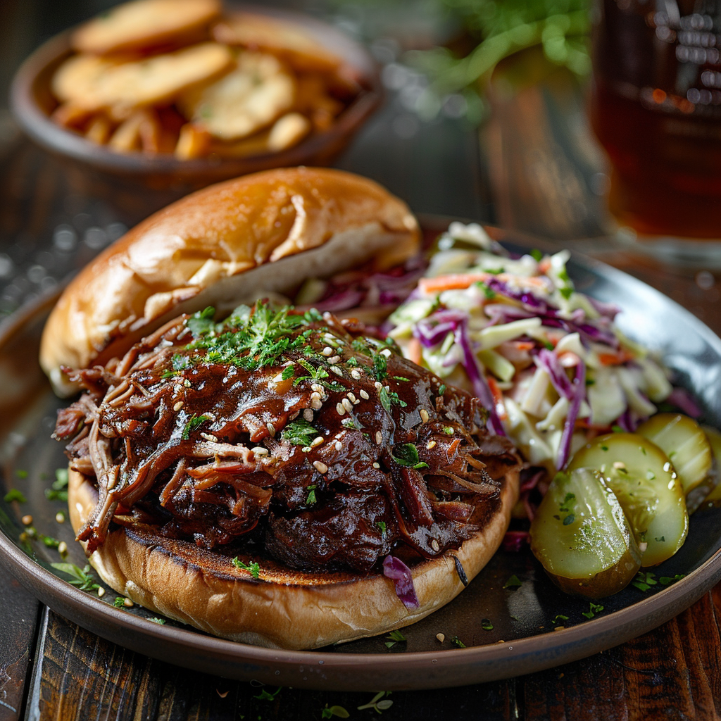 BBQ Pulled Pork Sandwiches