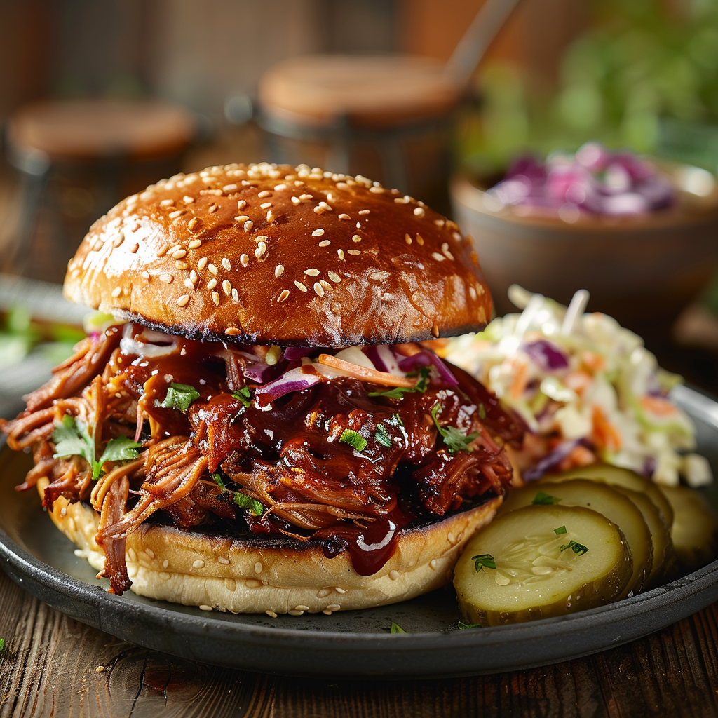 BBQ Pulled Pork Sandwiches