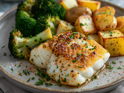 Baked Cod with Lemon and Herbs: Irresistibly Flavorful Recipe
