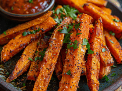 Baked Sweet Potato Fries with Paprika: Crispy & Irresistible