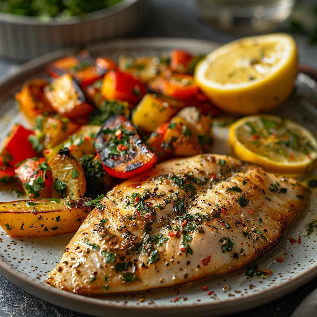 Baked Tilapia with Garlic Butter