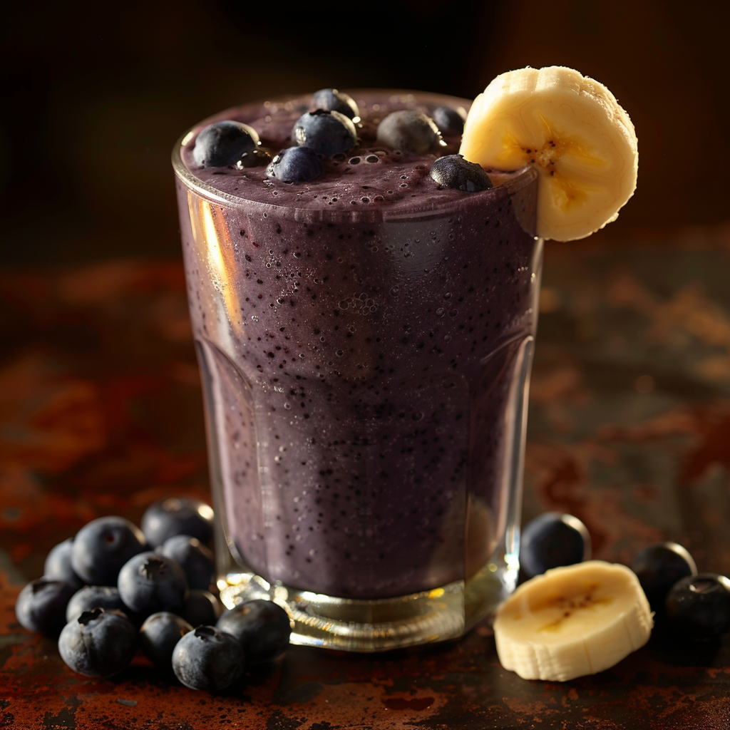 Blueberry Banana Smoothie