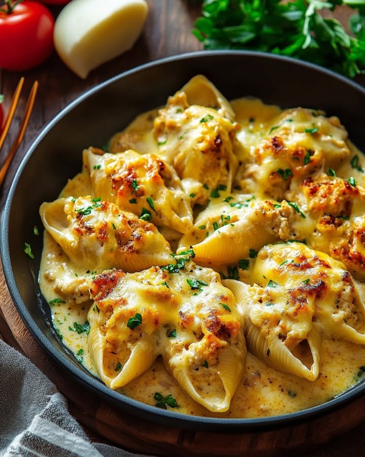 Cajun Chicken Shells