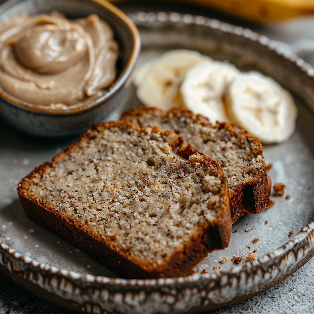 Candida Diet Almond Flour Banana Bread