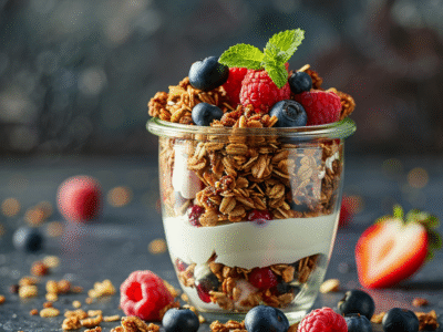 Candida Diet Coconut Yogurt Parfait: Delicious & Healthy Treat