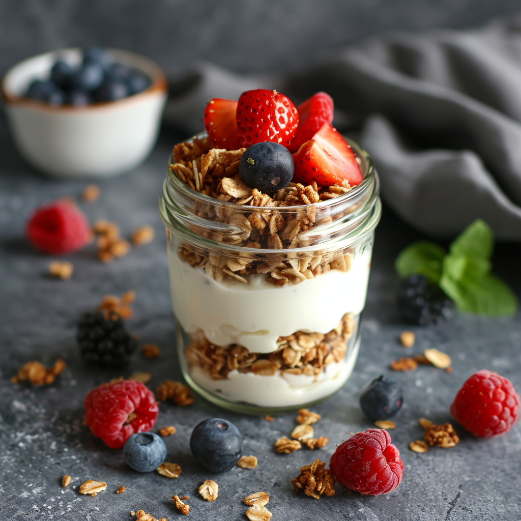 Candida Diet Coconut Yogurt Parfait