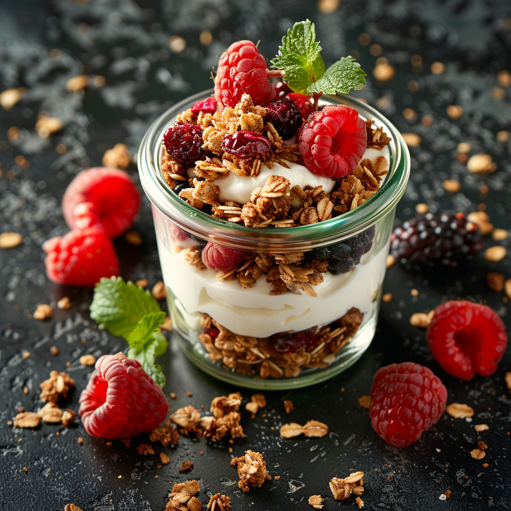 Candida Diet Coconut Yogurt Parfait